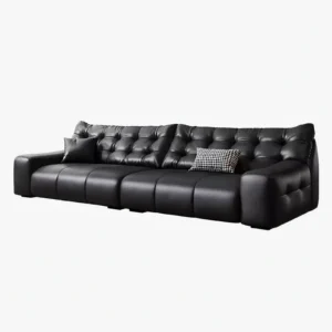 Black Sofa (white background image)