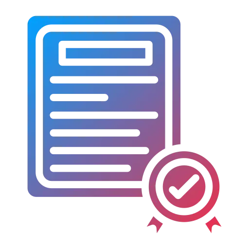 Certificate icon