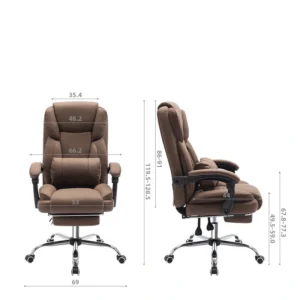 executive chair scratch resistant leather upholstery