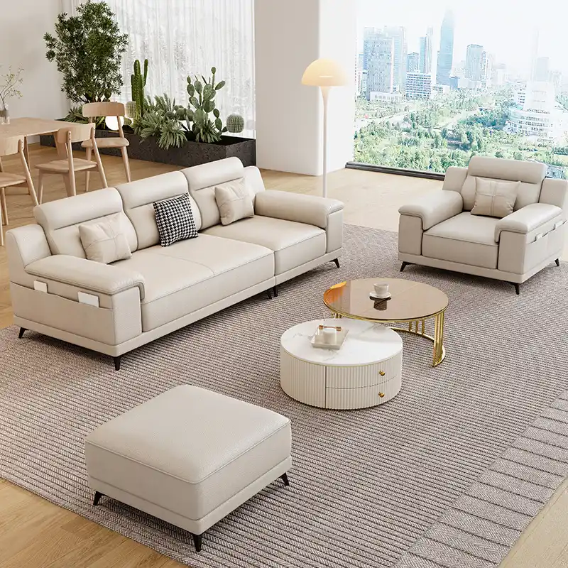 leather settee sofas modern design