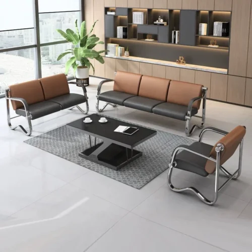 2 (17) waiting room chairs