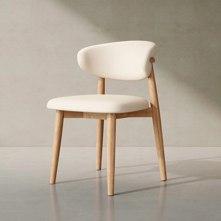 modern solid wood dining chair curved backrest modern solid wood dining chair curved backrest