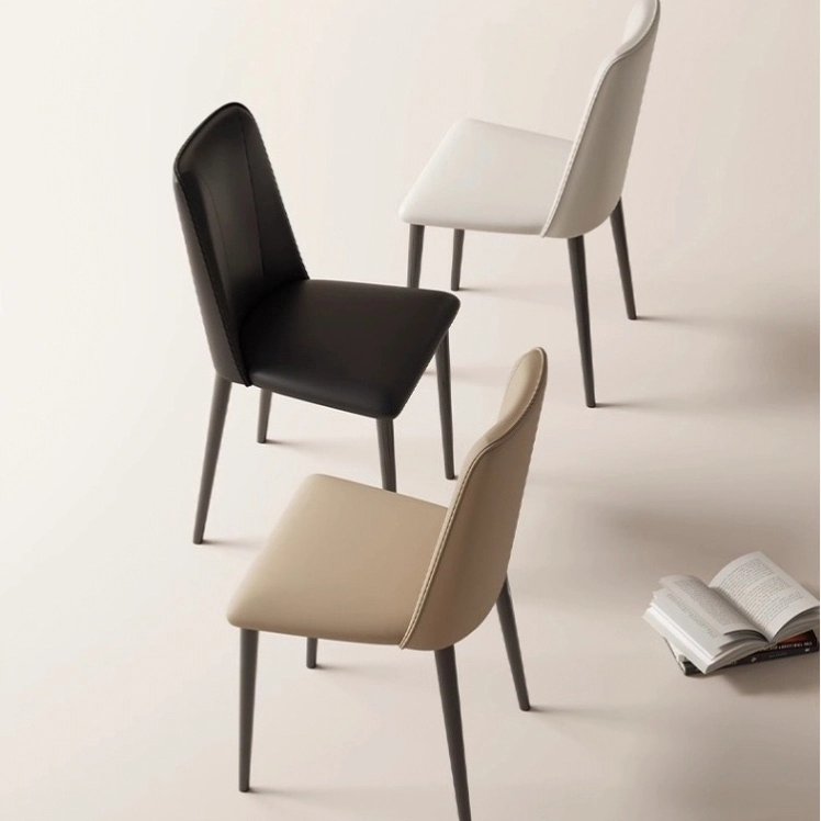 modern leather dining chair for restaurant