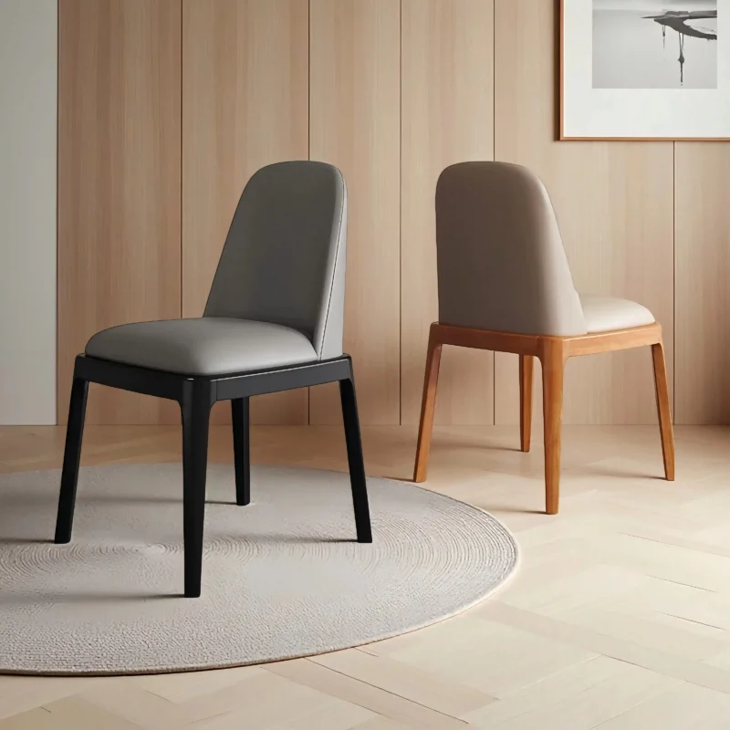 4 (18) solid wood dining chair frame