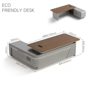 L shaped office desk with cable management L shaped office desk with cable management