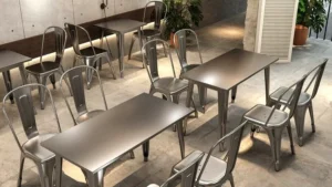 stainless steel restaurant tables