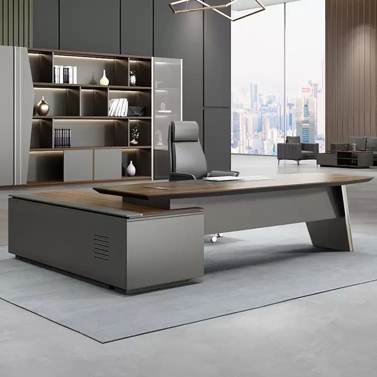 modern executive office desk with 55mm widened desktop modern executive office desk with 55mm widened desktop
