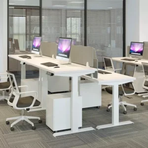 adjustable height table with electric legs