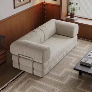 light gray sofa