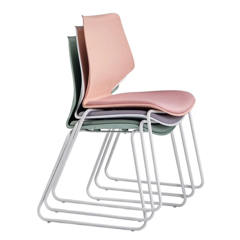 Modern Sled Base Guest Reception Seating