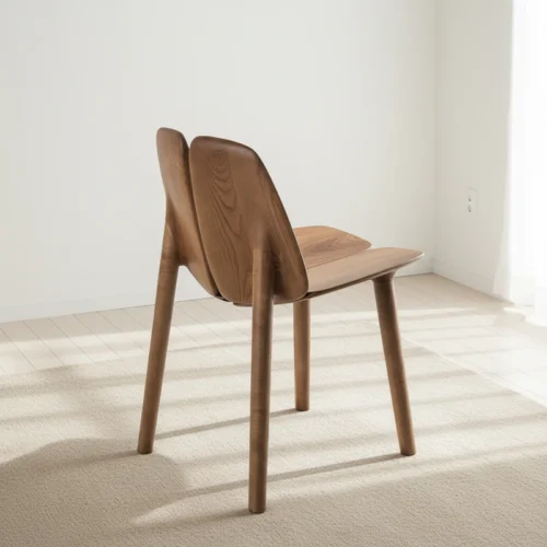 wooden office chair