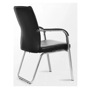 Bulk manufacturing of premium office guest chairs in a professional wholesale factory