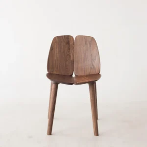 solid-ash-wooden-office-chair-front-view