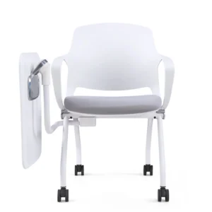 Durable foldable desk chair used in outdoor leisure facilities