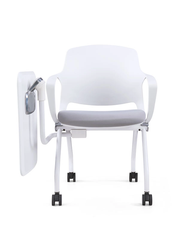 Durable foldable desk chair used in outdoor leisure facilities