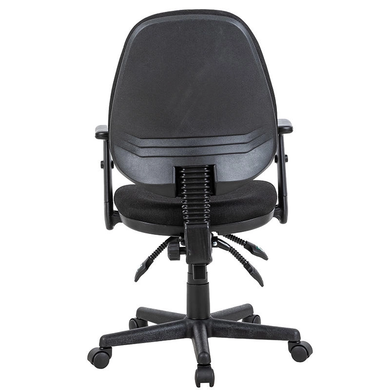 Commercial furniture office guest chair in black