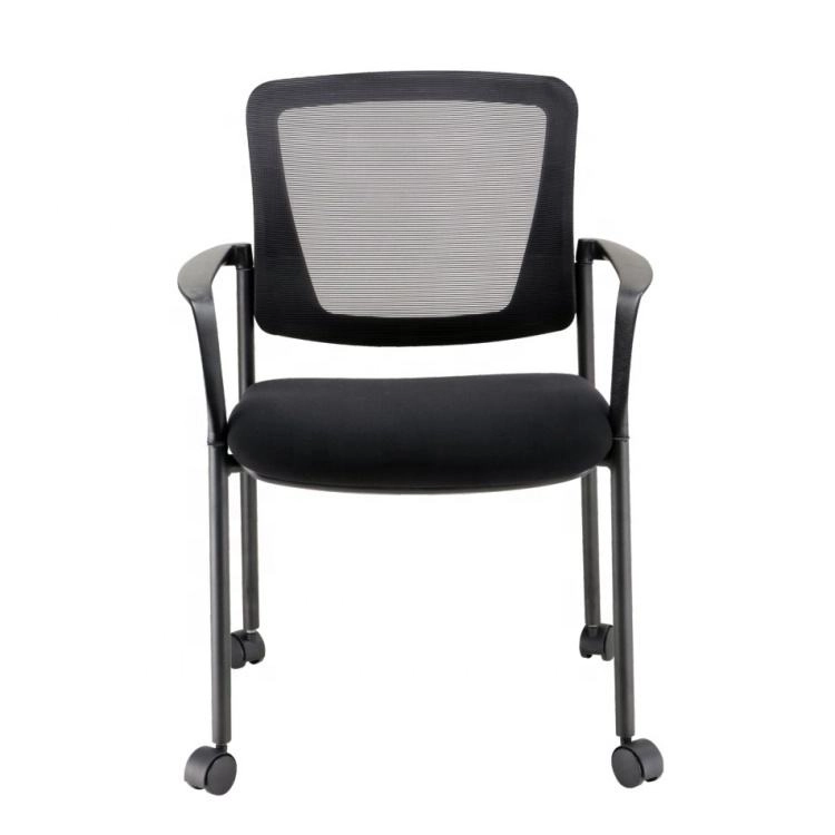 Metal sled base office chair