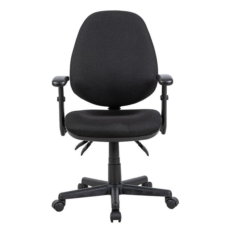 Comfortable mesh office guest chair for reception areas