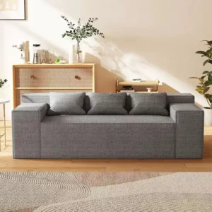 light gray couch