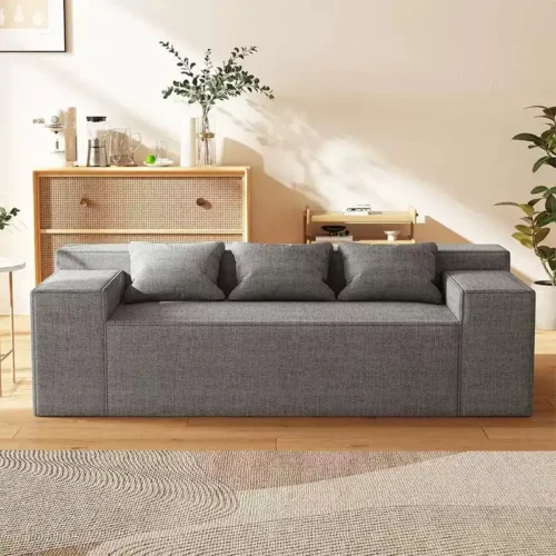 light gray couch