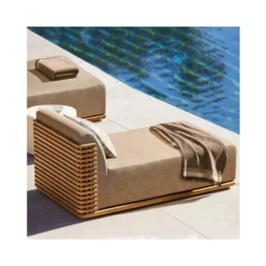 High-density foam seating for durable hotel outdoor sofas