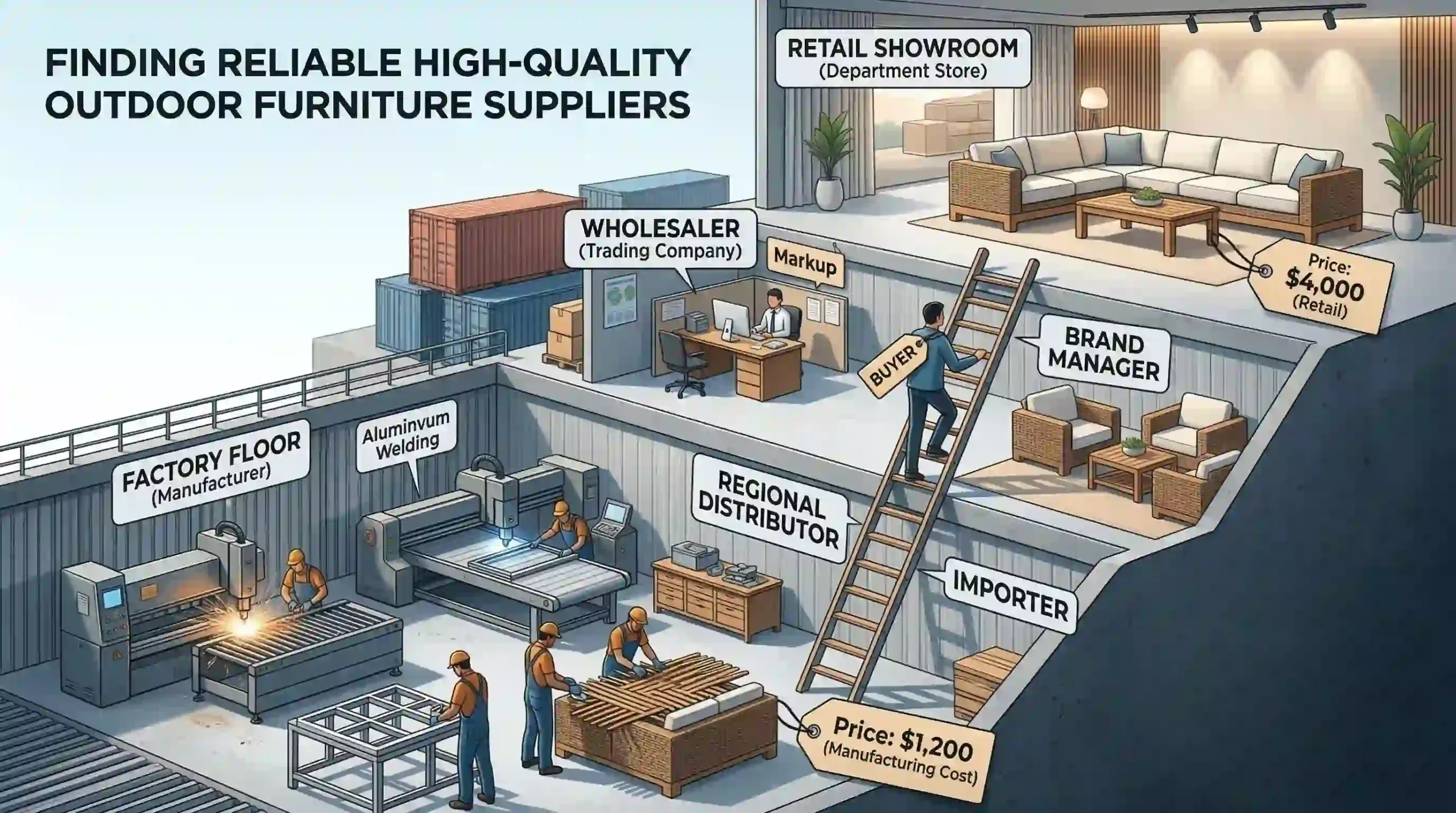 outdoor furniture wholesale