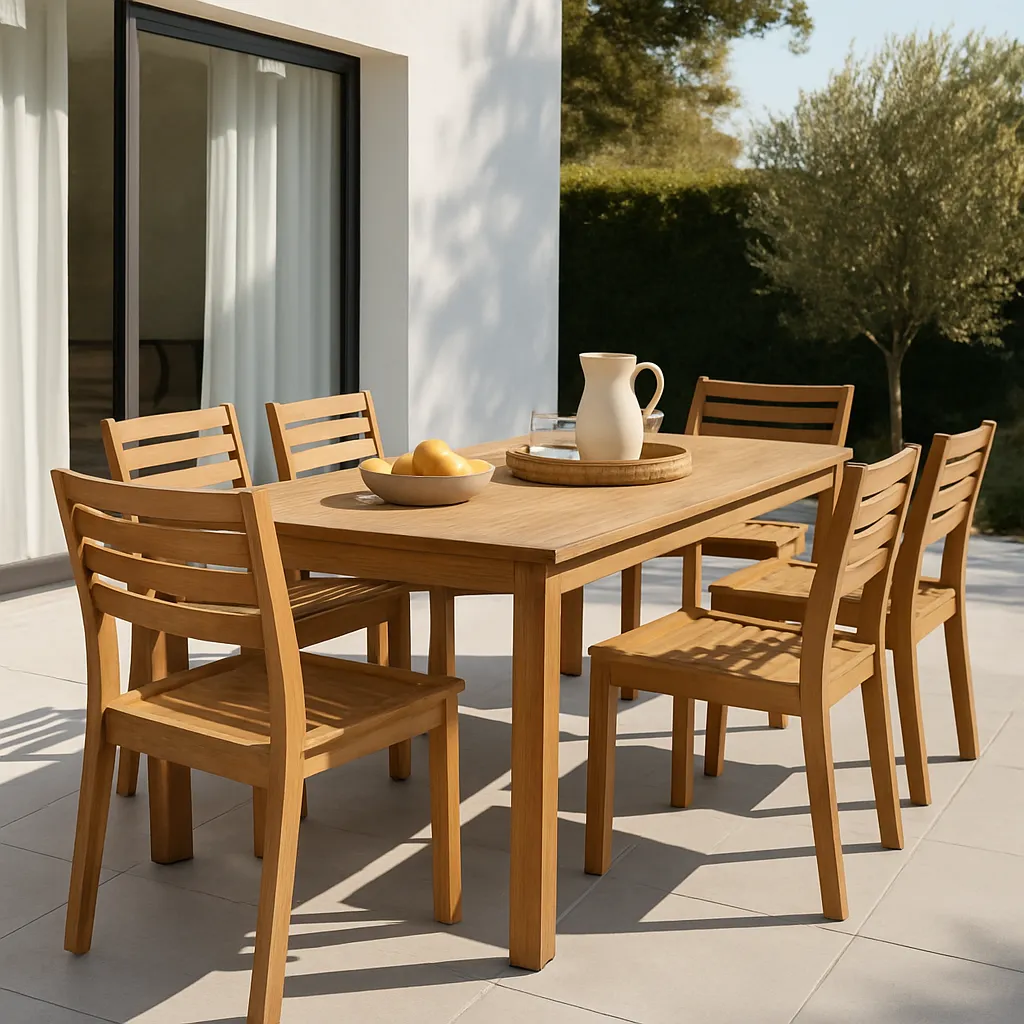 outdoor wood furniture