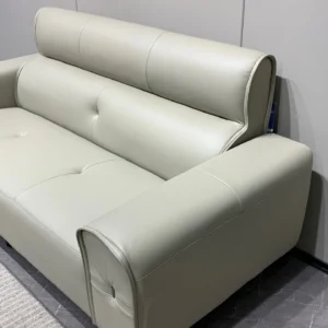 Cat-scratch resistant leather sofa surface