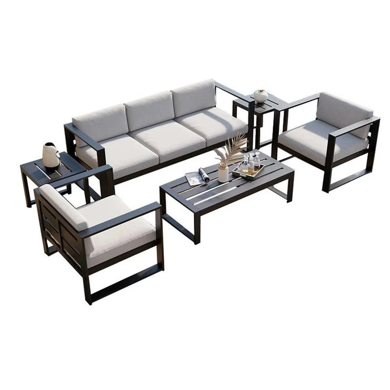 Wholesale eco-friendly metal patio furniture for hotel and villa courtyards