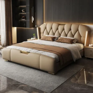 leather bed frame leather bed frame