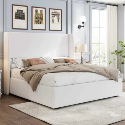 white bed frame with storage white bed frame with storage