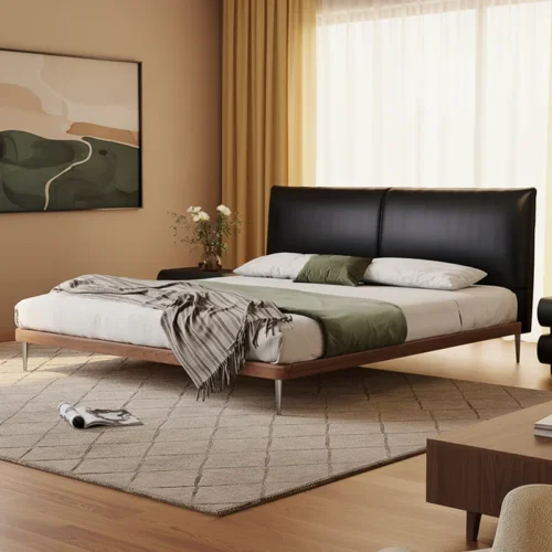 mid century bed mid century bed